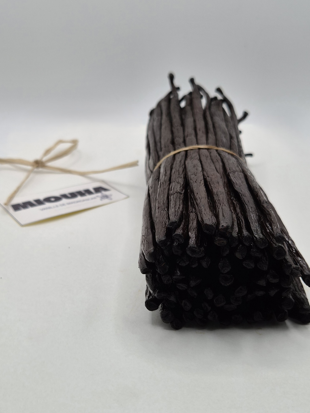 Gousses de Vanille Noire Bourbon - 18 cm